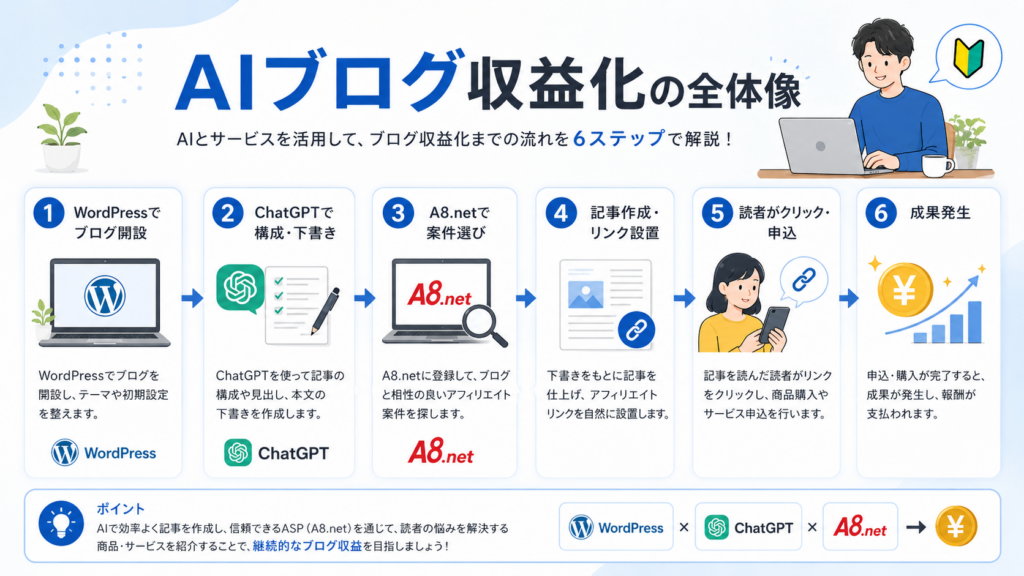 アフィリエイト広告の仕組み