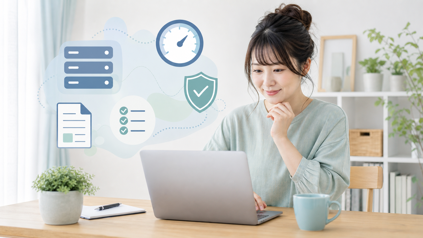 XServerレビュー｜初心者が選ぶべき理由と実際の評判の内容を表す初心者向けアイキャッチ画像